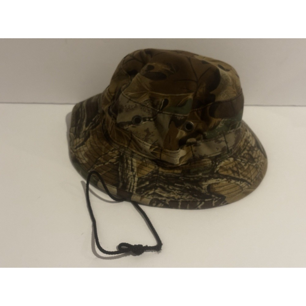 OC YoungAn Camo Bucket Hat Hunting Cap Large Fishing Outdoors Chin Strap